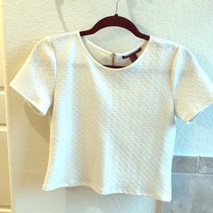 Structured Crop Top